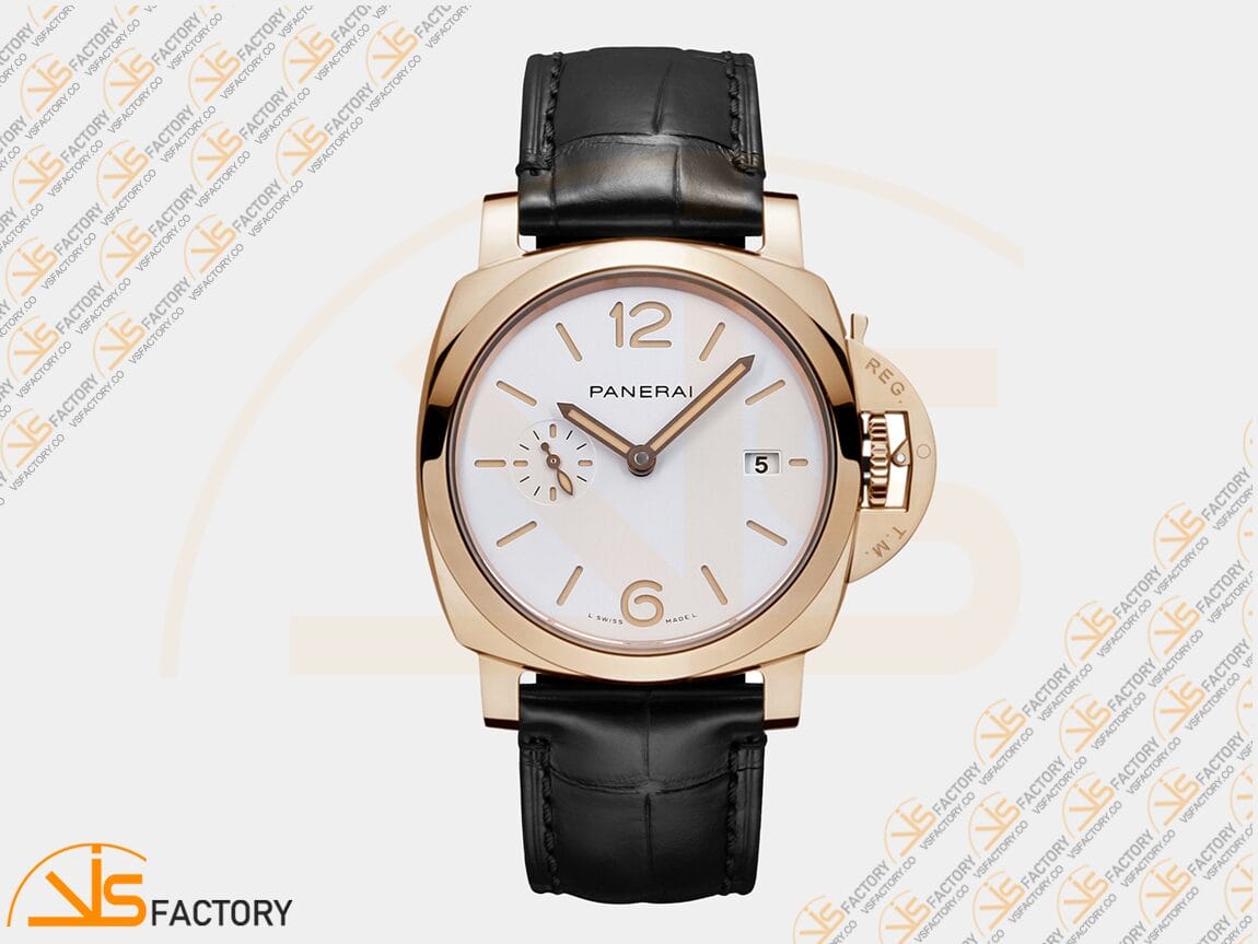 VS Factory Panerai Luminor Due PAM1336 White Dial Steel Leather P.900 Movement - 图片 3