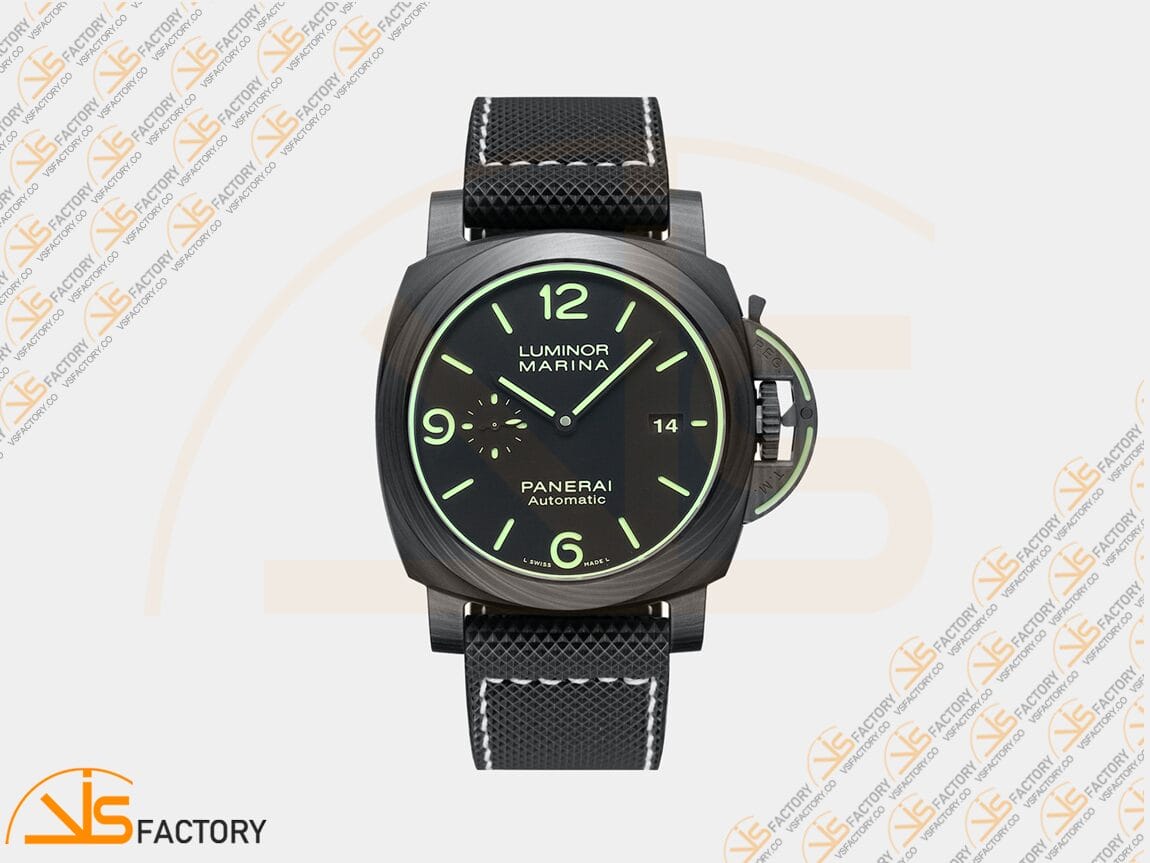 VS Factory Panerai Luminor Marina PAM1118 Blue Dial Forged Carbon P.9010 Movement - 图片 3