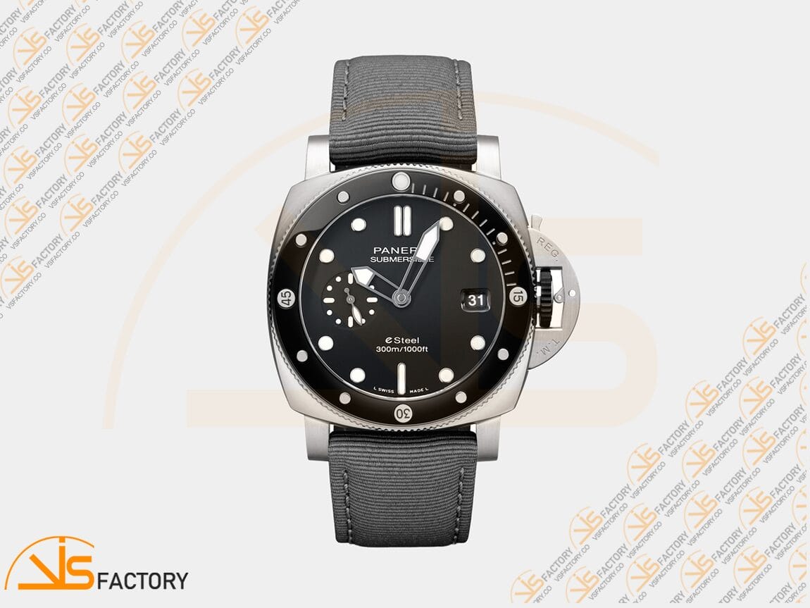 VS Factory Panerai Submersible PAM1288Y Gray Dial Steel P.900 Movement - 图片 3