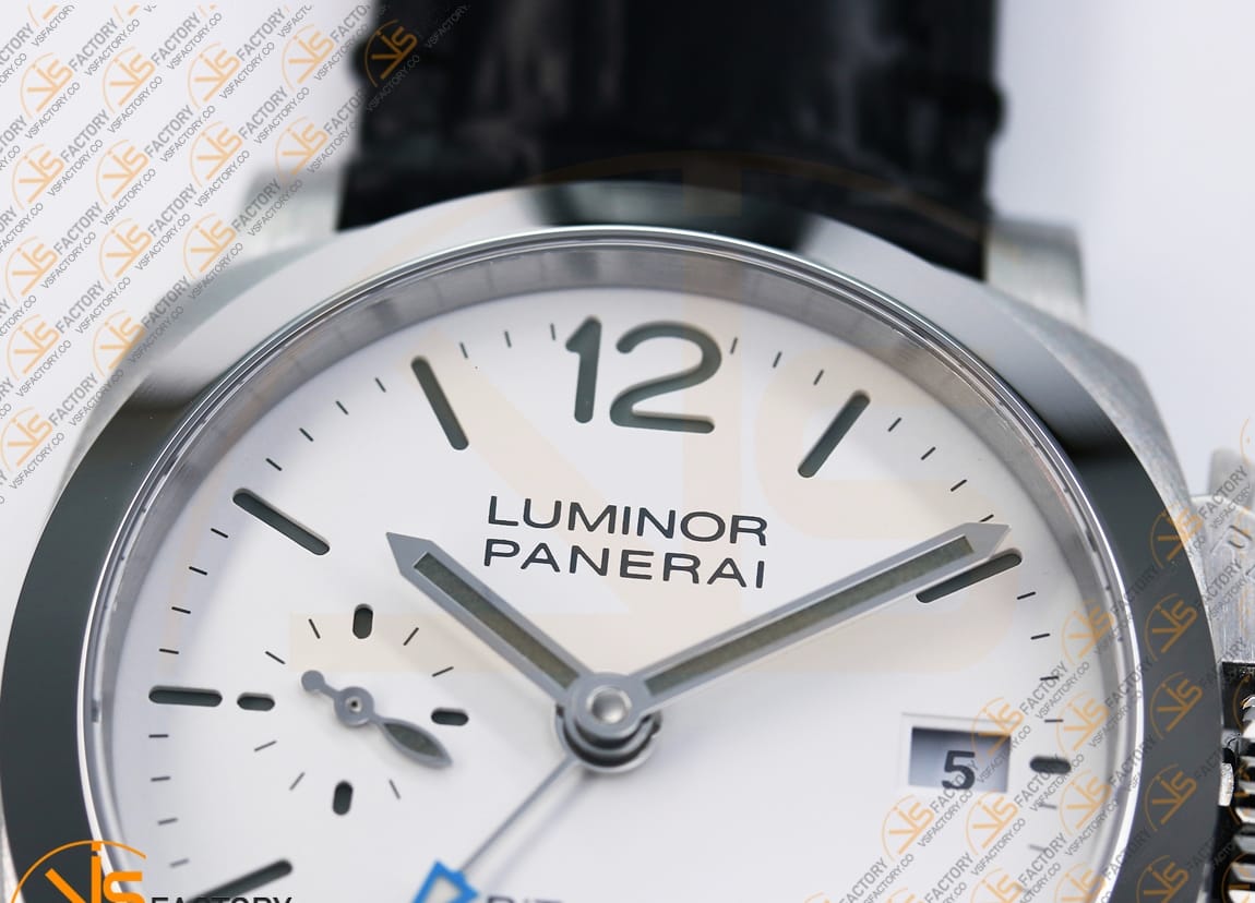 VS Factory Panerai Luminor Quaranta BiTempo PAM1367 White Dial Stainless Steel P.900 Movement - 图片 9