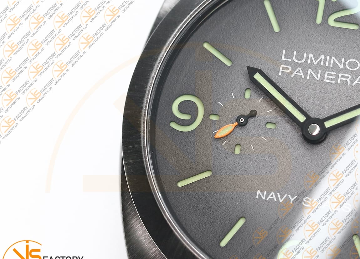 VS Factory Panerai PAM1412 Luminor Marina Navy SEALs 44mm Steel Case P.9010 Movement - 图片 7