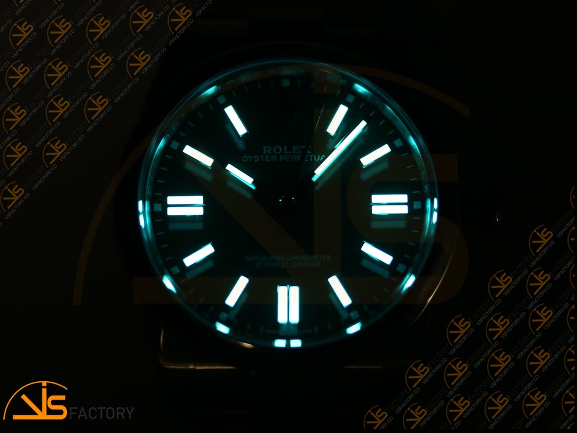 VS Factory Rolex Oyster Perpetual 124300 Green Dial 904L Steel VS3235 Movement - 图片 17