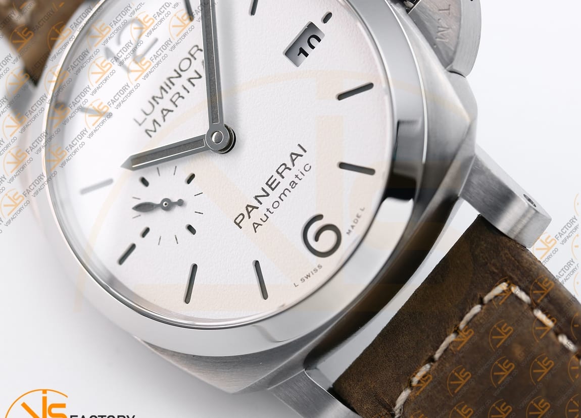 VS Factory Panerai Luminor Marina PAM1394 White Dial Stainless Steel P.9010 Movement - 图片 9