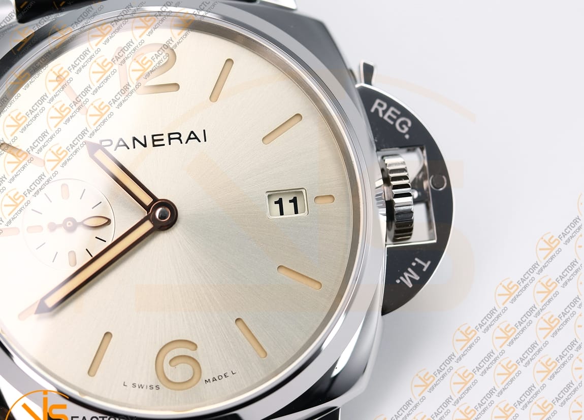 VS Factory Panerai Luminor Due PAM1249 Silver Dial Stainless Steel P.900 Movement - 图片 6