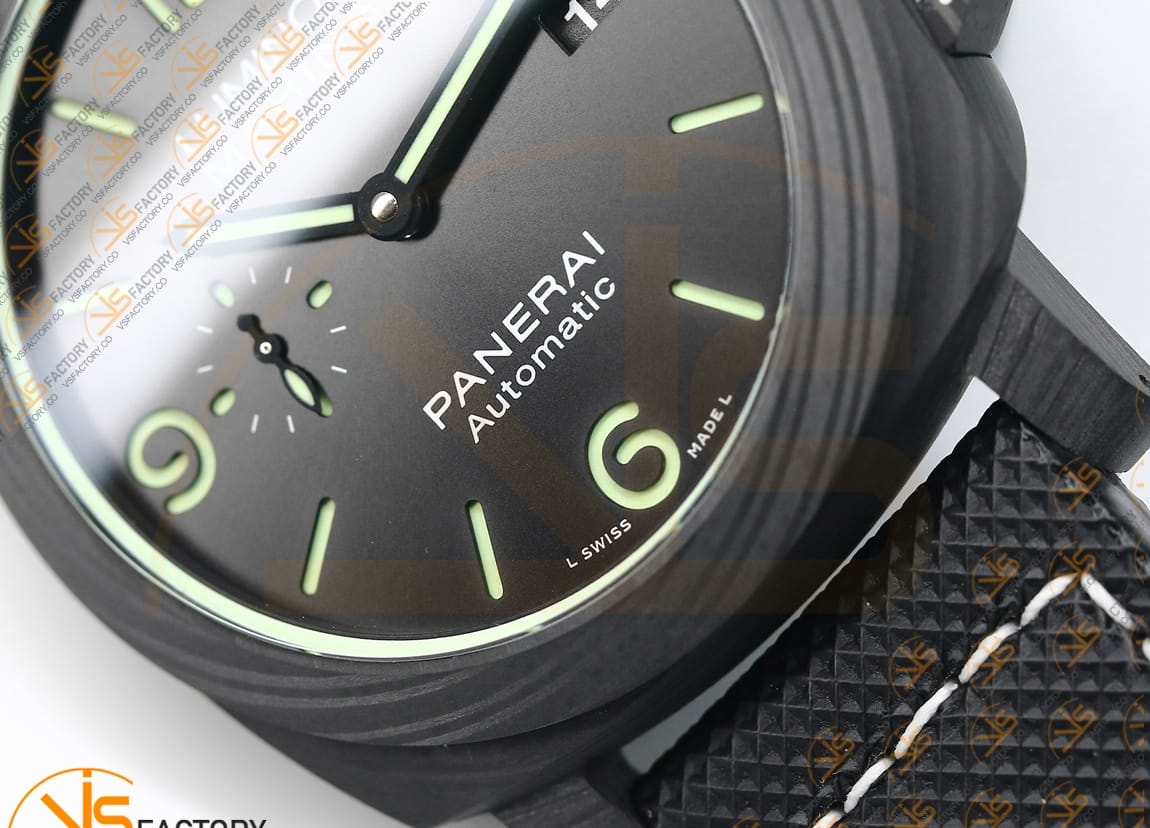 VS Factory Panerai Luminor Marina PAM1118 Blue Dial Forged Carbon P.9010 Movement - 图片 6