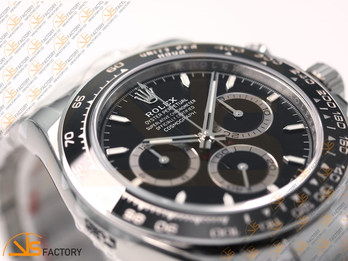 VSFactory (VSF) Rolex Daytona 126500 Black Dial – 904L Steel / DD4131 Movement - 图片 6