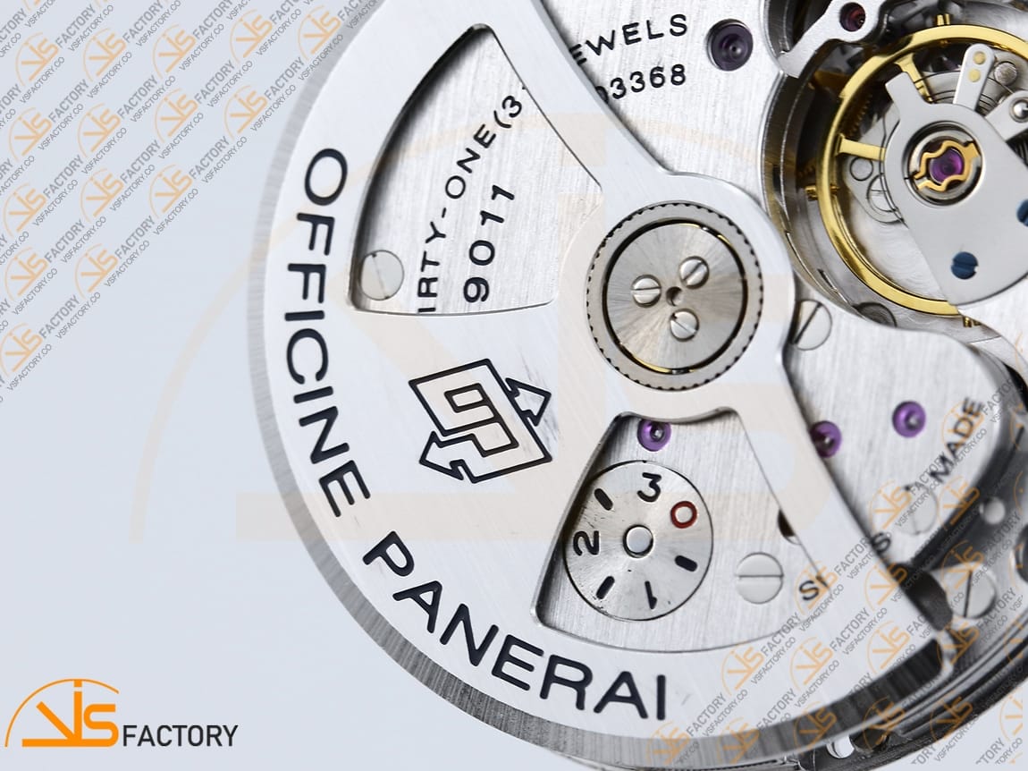 VS Factory Panerai PAM1056 Luminor GMT Green Dial Steel Case P9011 Movement - 图片 19