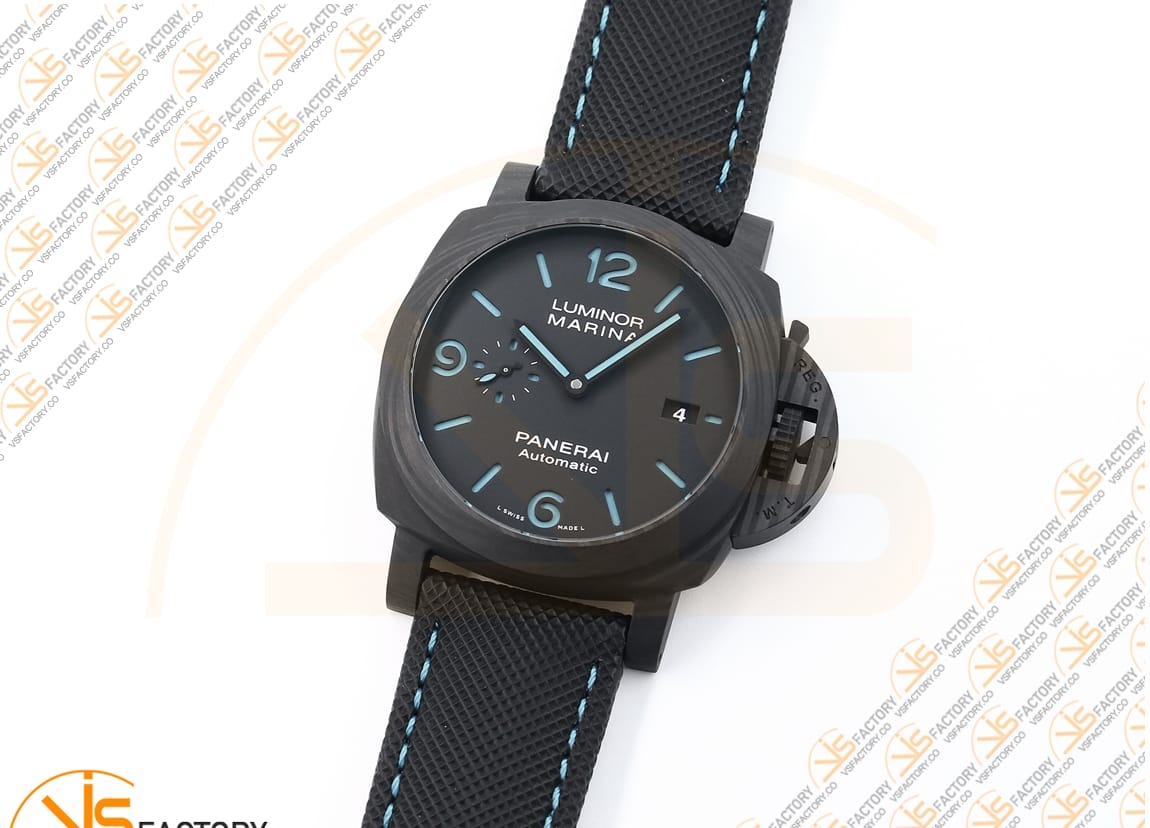 VS Factory Panerai Luminor Marina PAM1661 Black Dial Carbotech P.9010 Movement - 图片 5