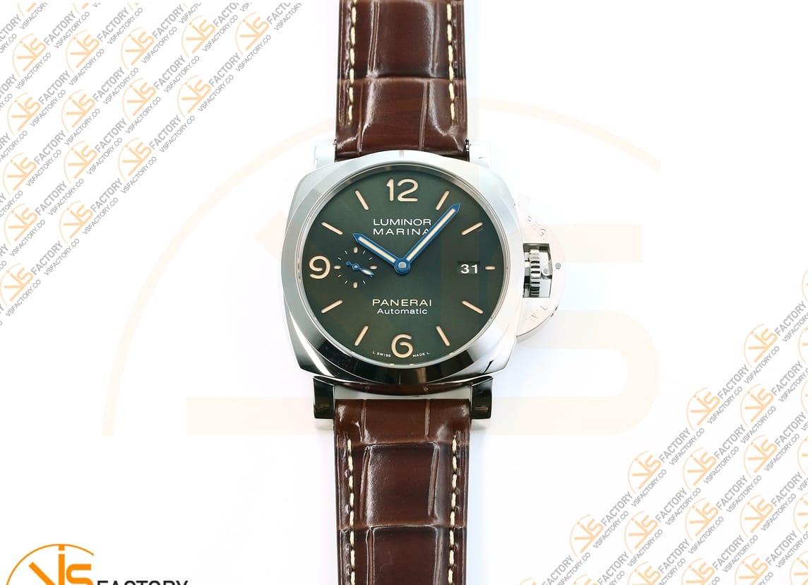 VS Factory Panerai Luminor Marina PAM1116 Green Dial Steel P.9010 Movement - 图片 4