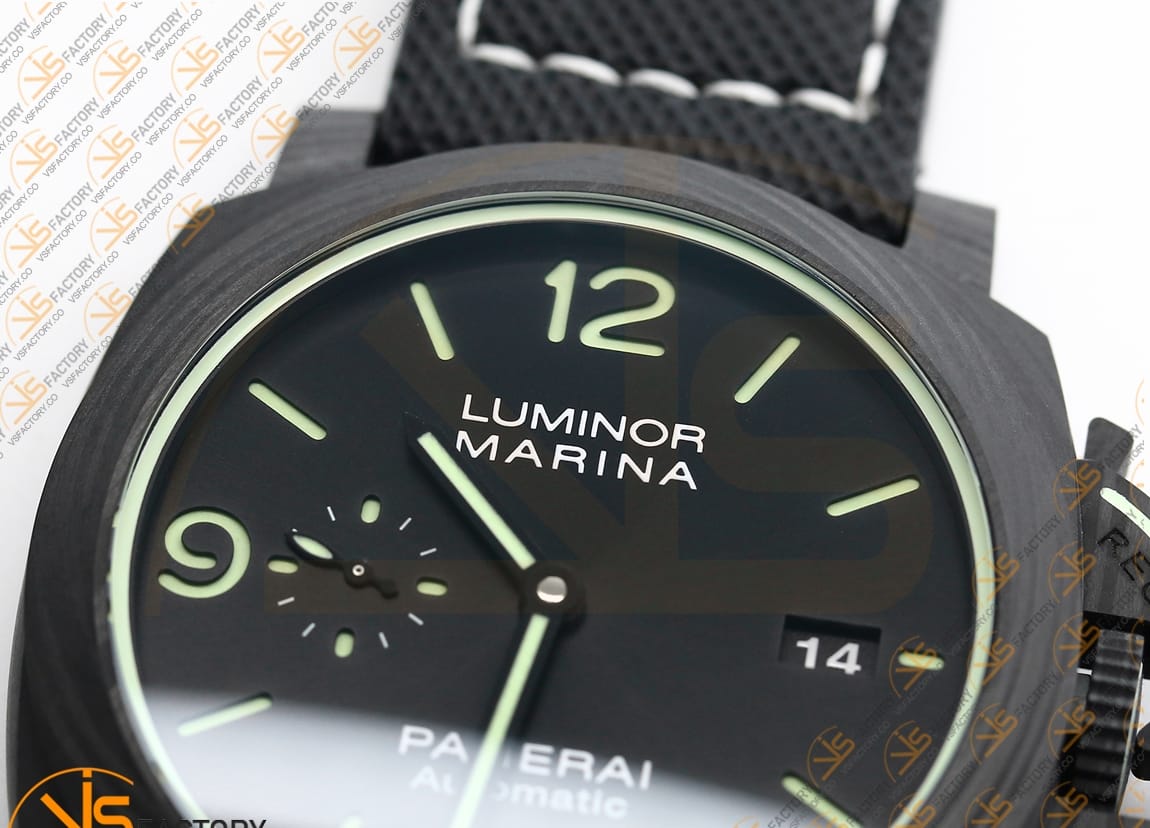 VS Factory Panerai Luminor Marina PAM1118 Blue Dial Forged Carbon P.9010 Movement - 图片 7