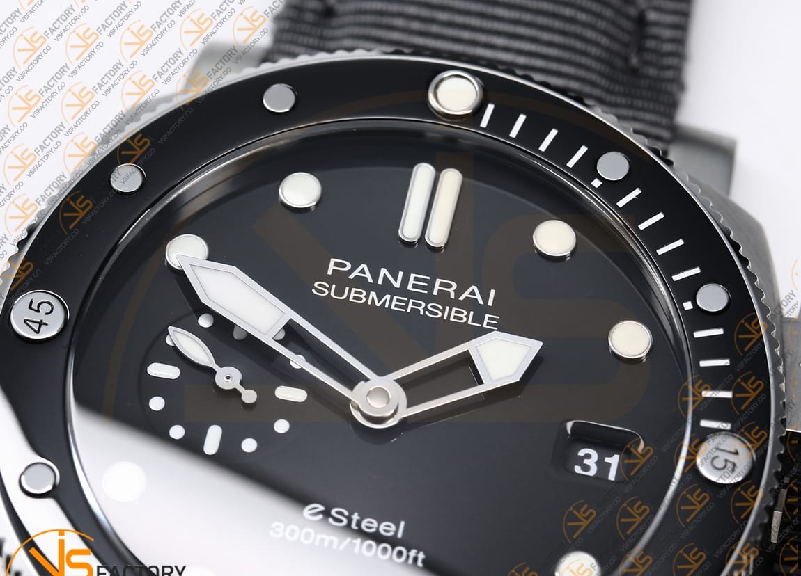 VS Factory Panerai Submersible PAM1288Y Gray Dial Steel P.900 Movement - 图片 8