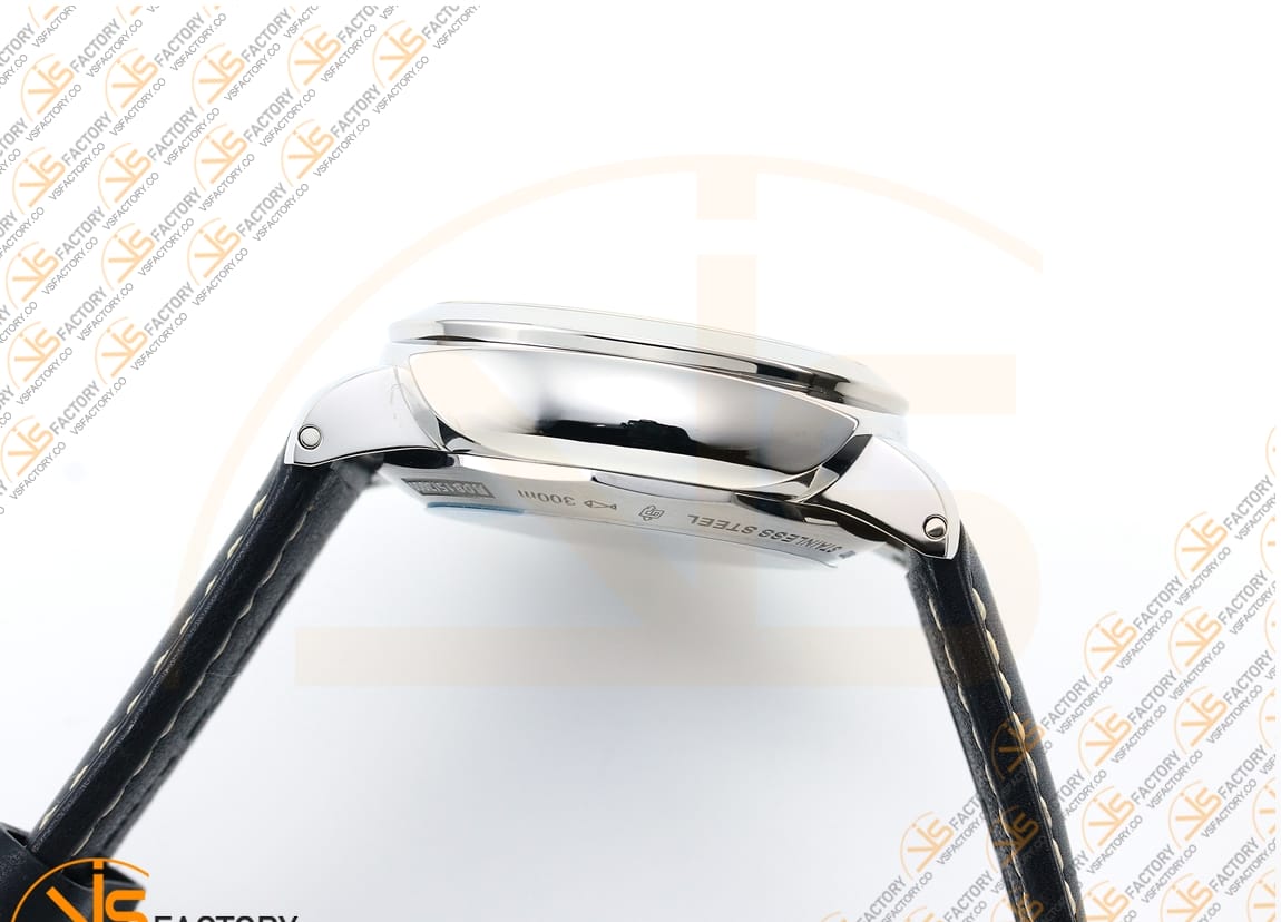 VS Factory Panerai Luminor PAM359 Black Dial 904L Steel Black Leather P.9000 Movement - 图片 11