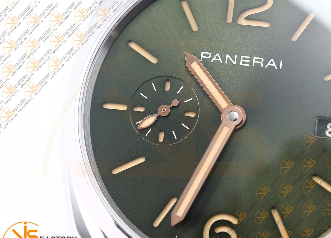 VS Factory Panerai Luminor Due PAM1329 Green Dial Stainless Steel P.900 Movement - 图片 7