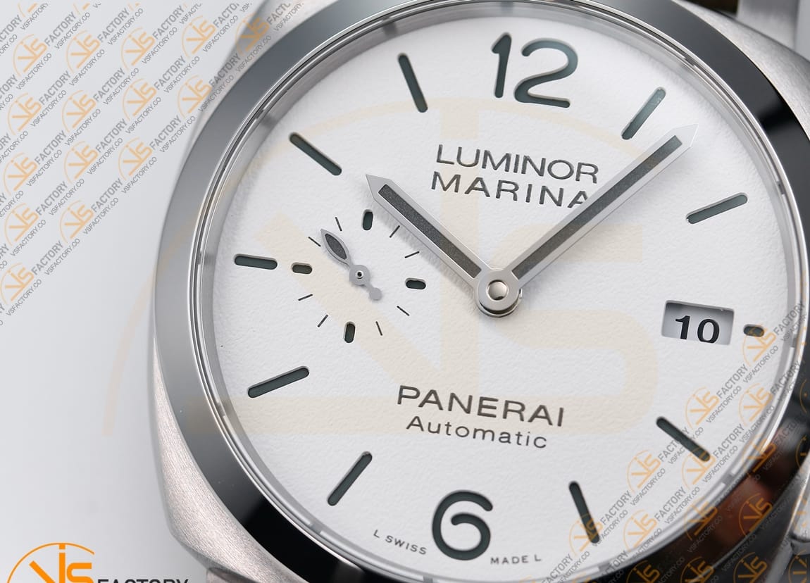 VS Factory Panerai Luminor Marina PAM1394 White Dial Stainless Steel P.9010 Movement - 图片 7