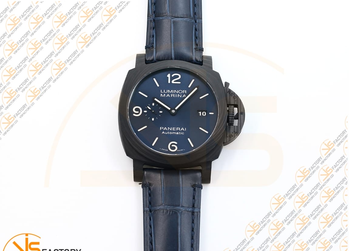 VS Factory Panerai Luminor Marina PAM1664 Blue Dial Carbotech P.9010 Movement - 图片 4