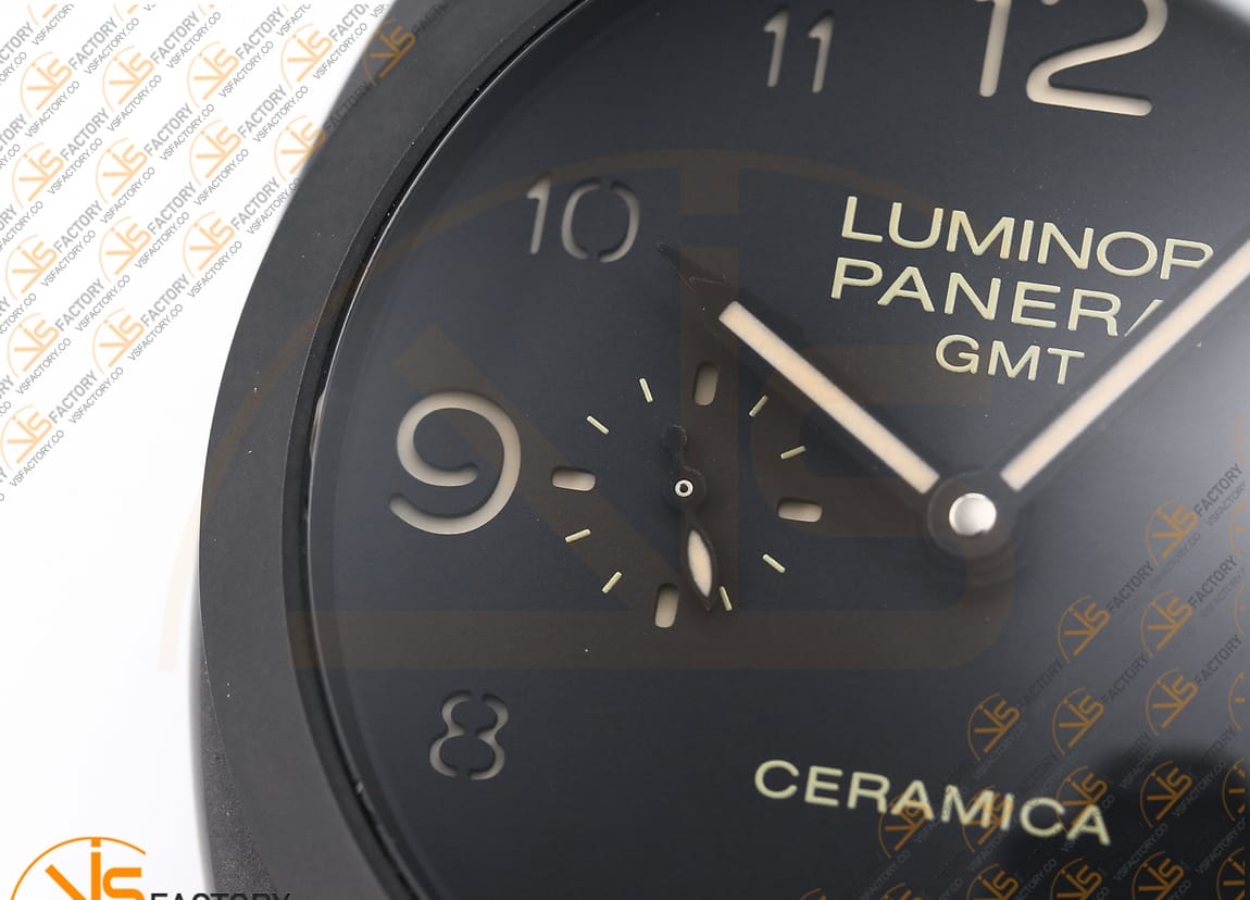 VS Factory Panerai Luminor GMT PAM441 Brown Dial Ceramic P.9001 Movement - 图片 7