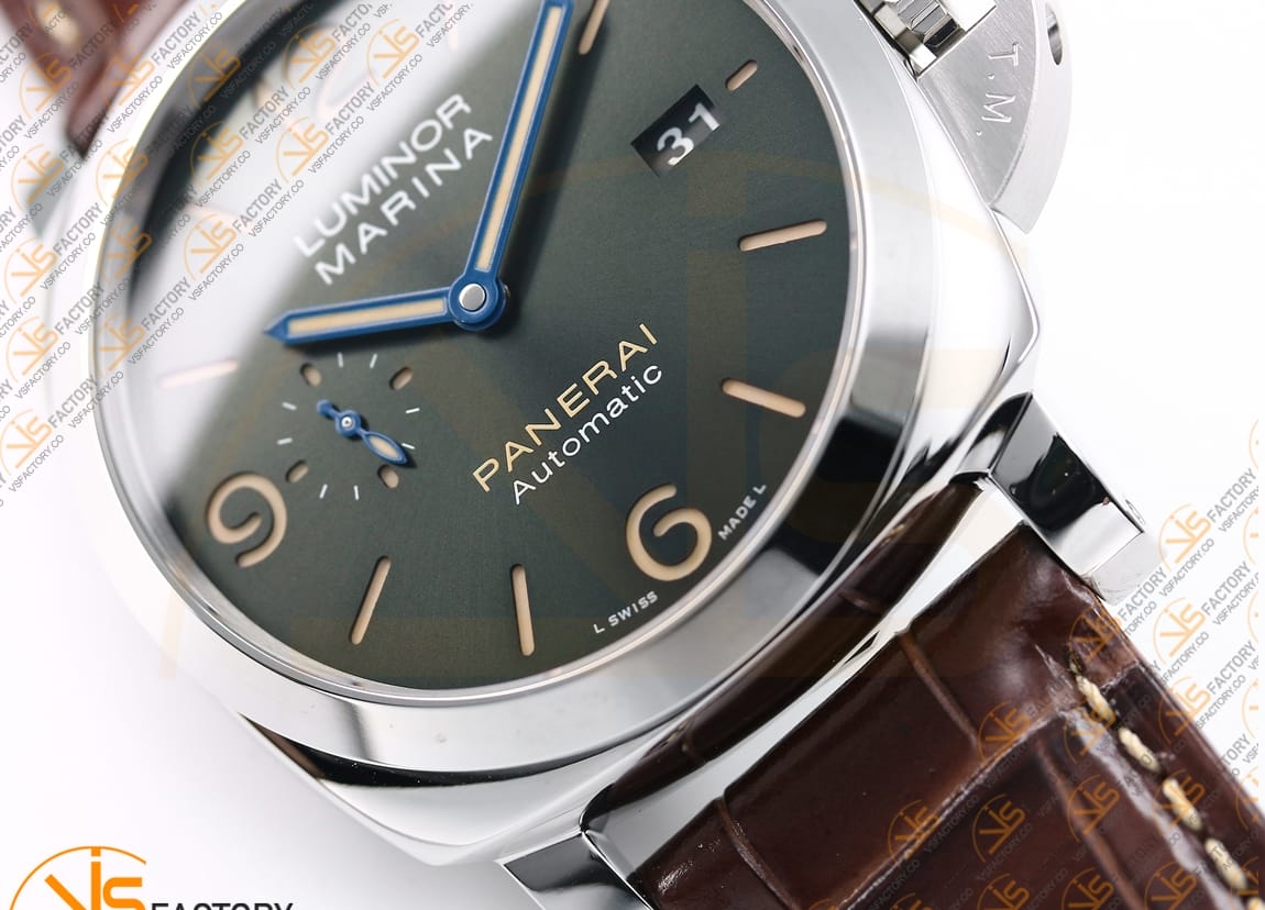 VS Factory Panerai Luminor Marina PAM1116 Green Dial Steel P.9010 Movement - 图片 9