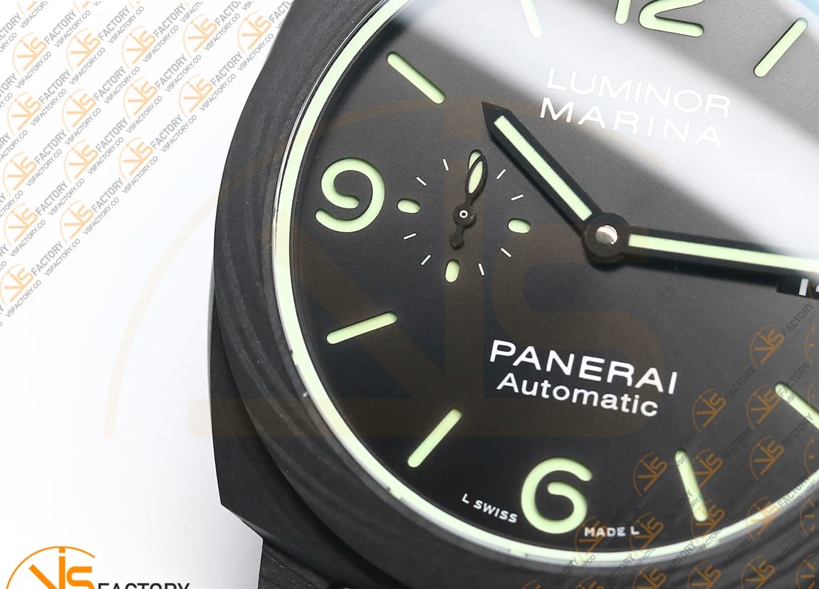 VS Factory Panerai Luminor Marina PAM1118 Blue Dial Forged Carbon P.9010 Movement - 图片 8