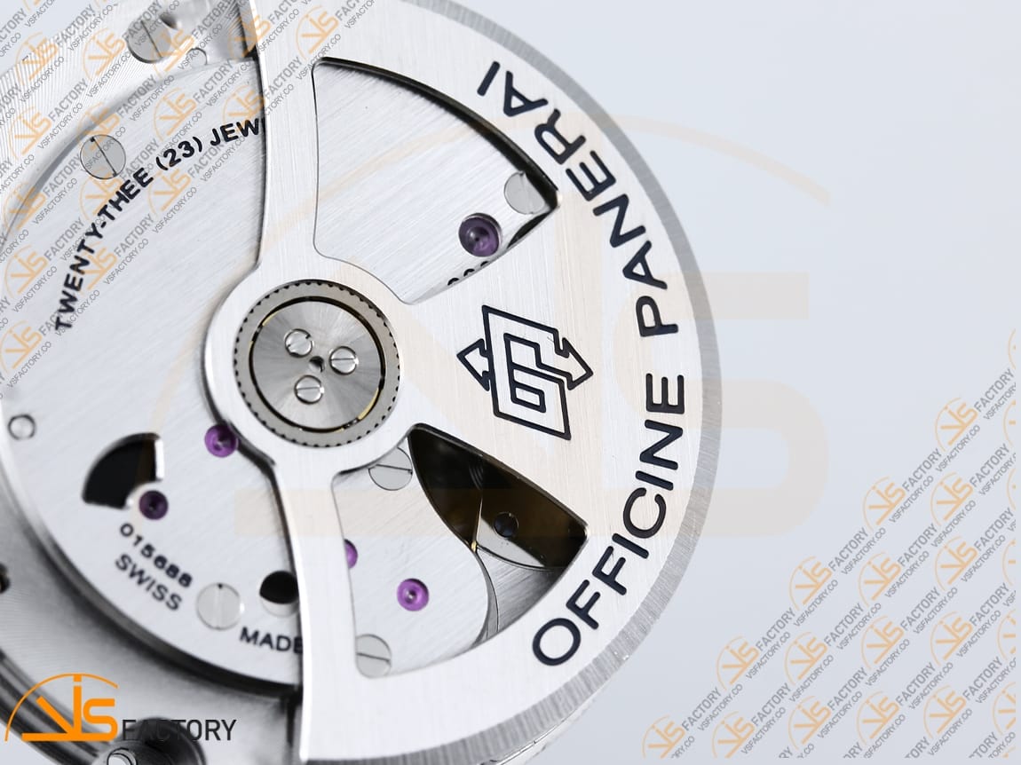 VS Factory Panerai Submersible PAM1543 White Dial Blue Nylon Rubber Strap P.900 Movement - 图片 21