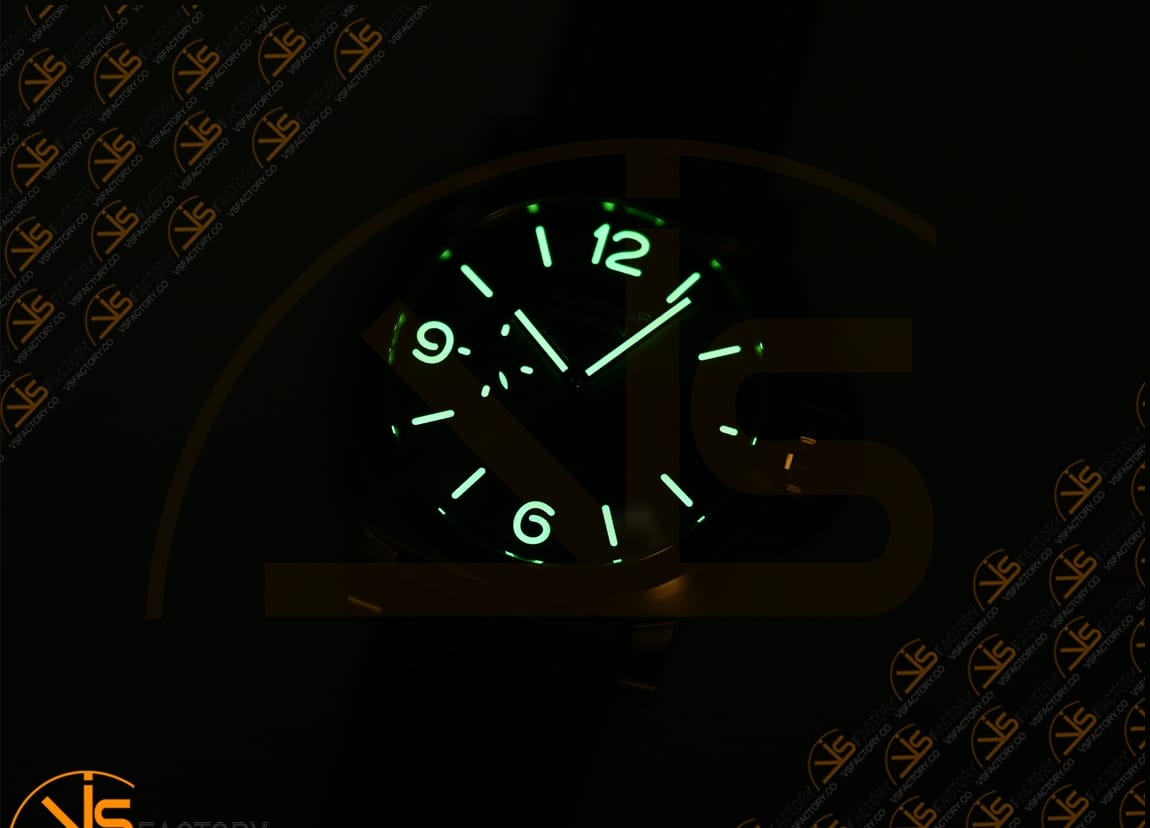 VS Factory Panerai PAM1115 Luminor Marina Black Dial Yellow Gold Case P9010 Movement - 图片 13