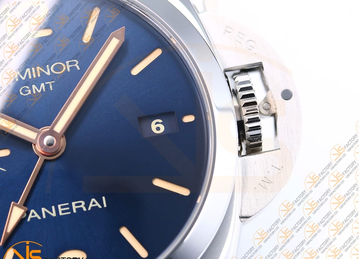 VS Factory Panerai Luminor 1950 PAM688 Blue Dial Stainless Steel Leather P.9001 Movement - 图片 7