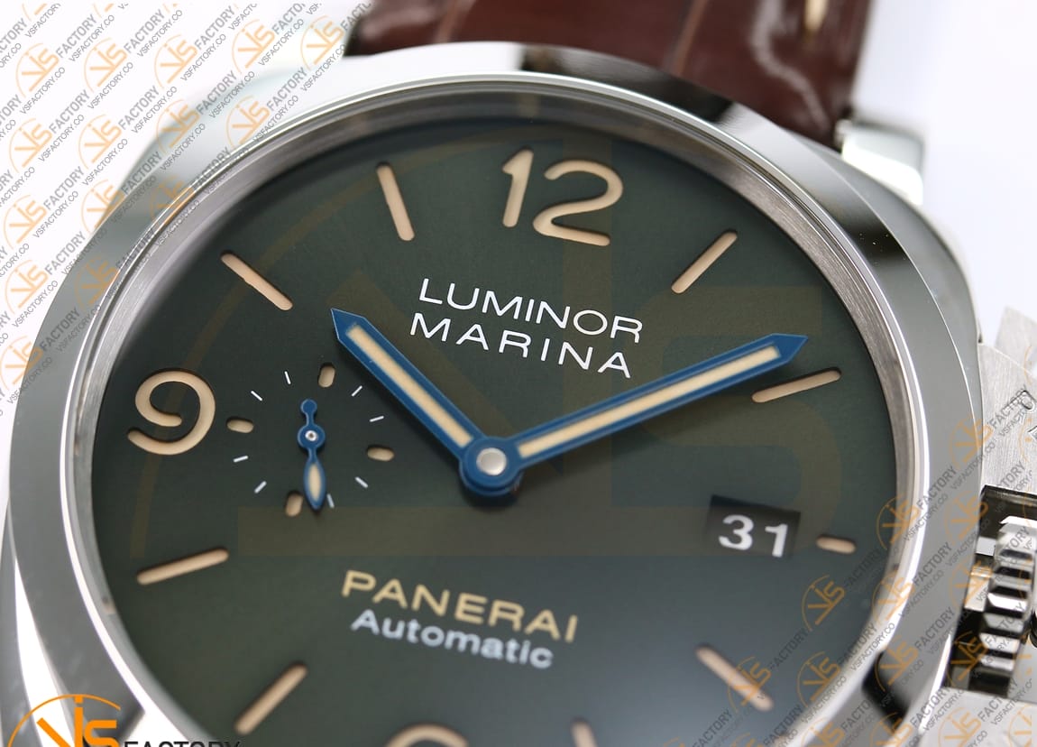 VS Factory Panerai Luminor Marina PAM1116 Green Dial Steel P.9010 Movement - 图片 8