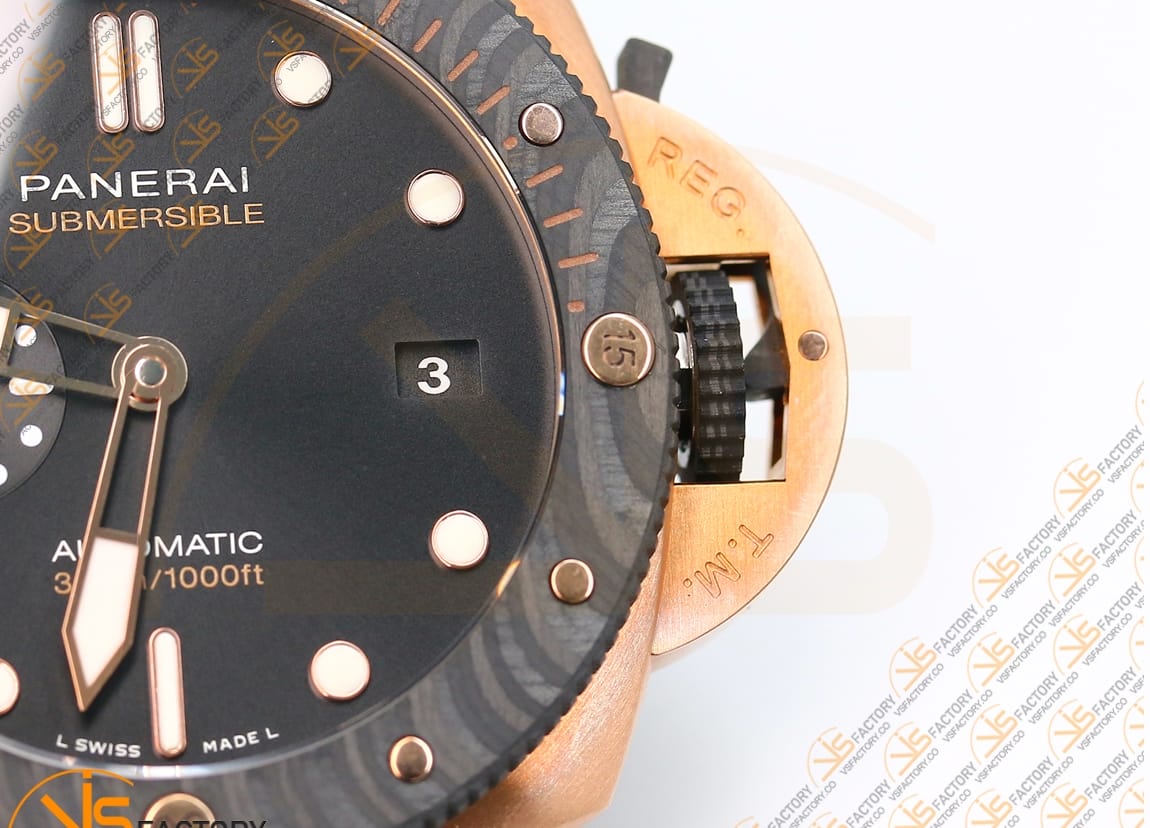 VS Factory Panerai Luminor Due PAM1070 Black Dial Steel P.900 Movement - 图片 6