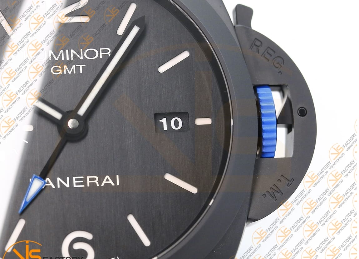VS Factory Panerai Luminor GMT PAM1176 Blue Dial Ceramic P.9010 Movement - 图片 6