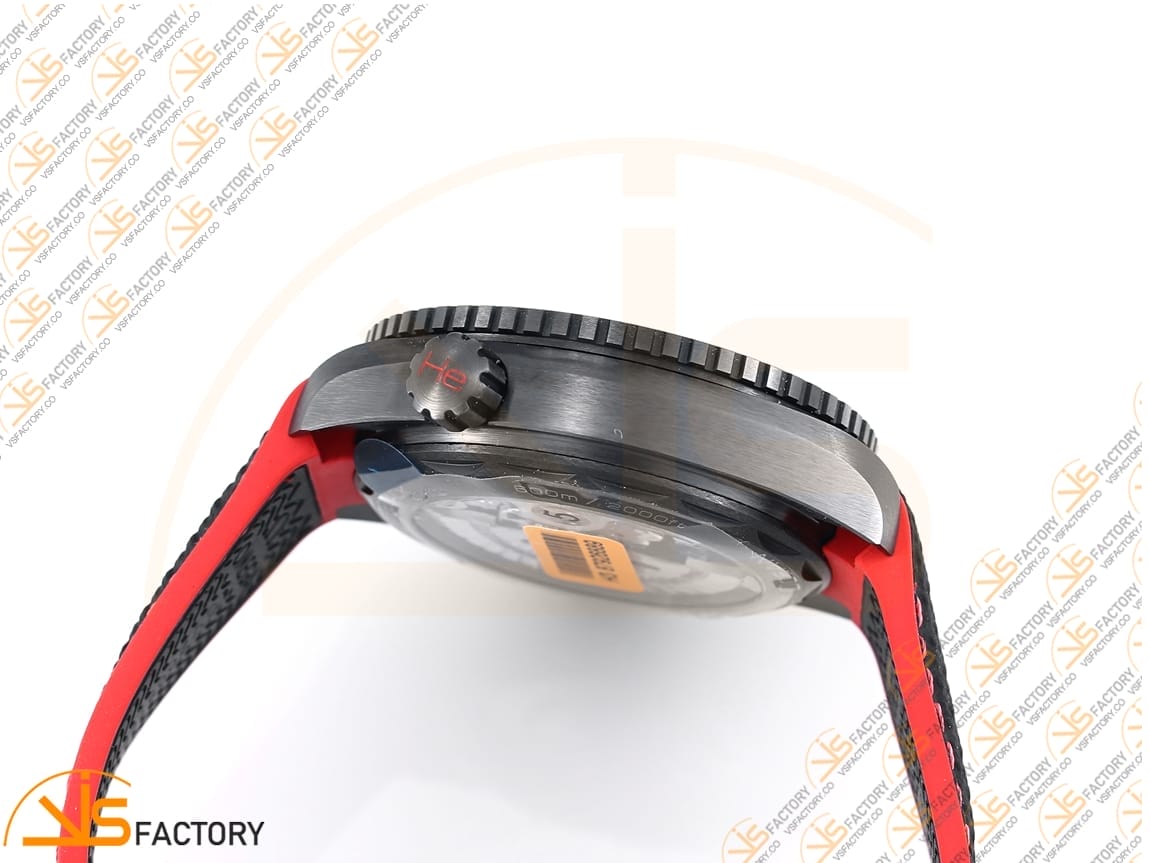 VSFactory (VSF) Omega Planet Ocean 45.5mm Deep Black Red Dial Real Ceramic A8906 Movement - 图片 10