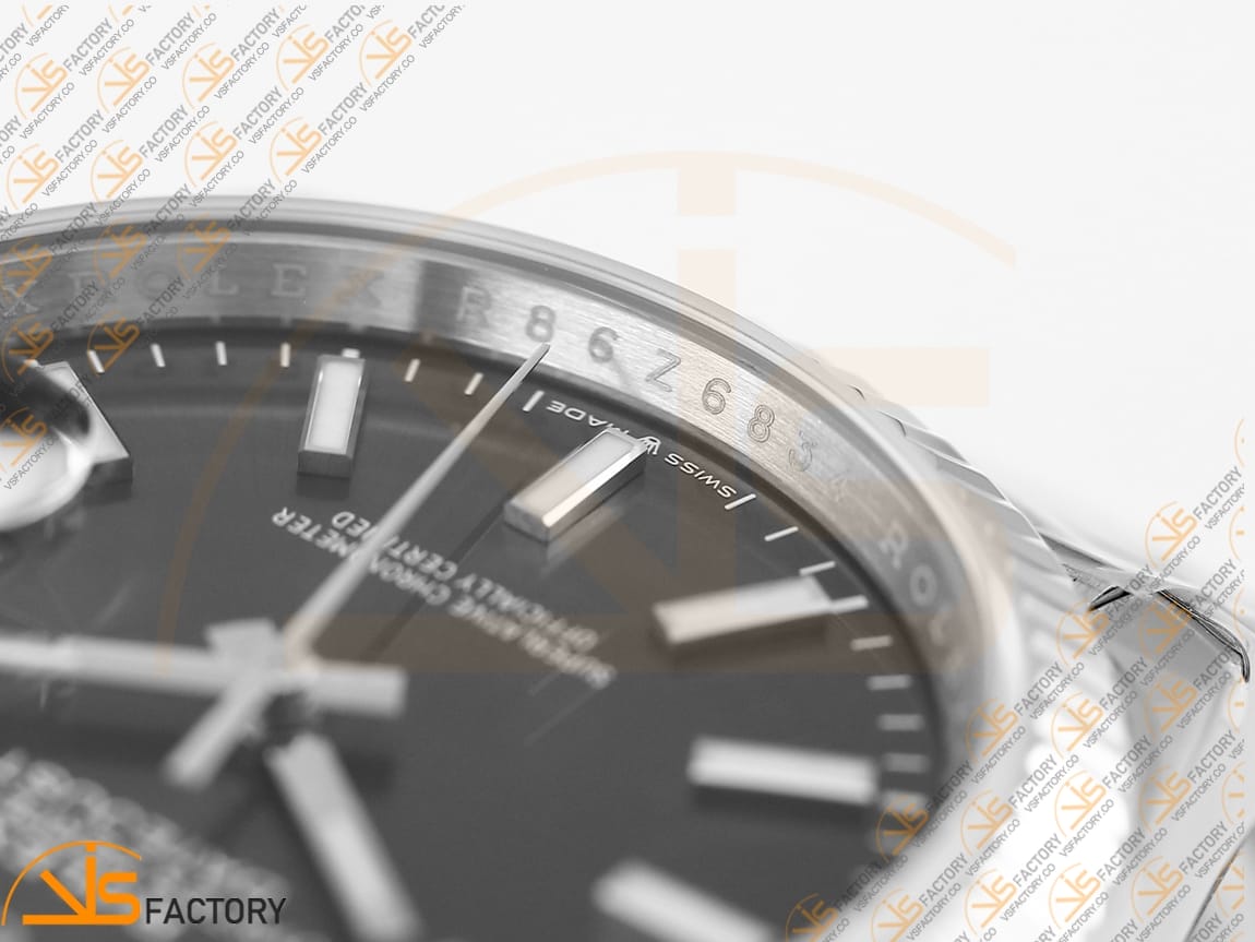 VS Factory Rolex DateJust 41 126334 Gray Dial 904L Steel VS3235 Movement - 图片 7