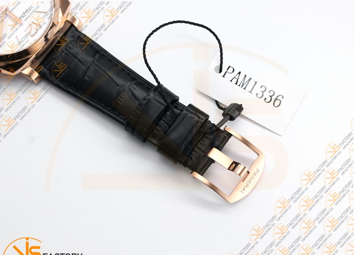 VS Factory Panerai Luminor Due PAM1336 White Dial Steel Leather P.900 Movement - 图片 13