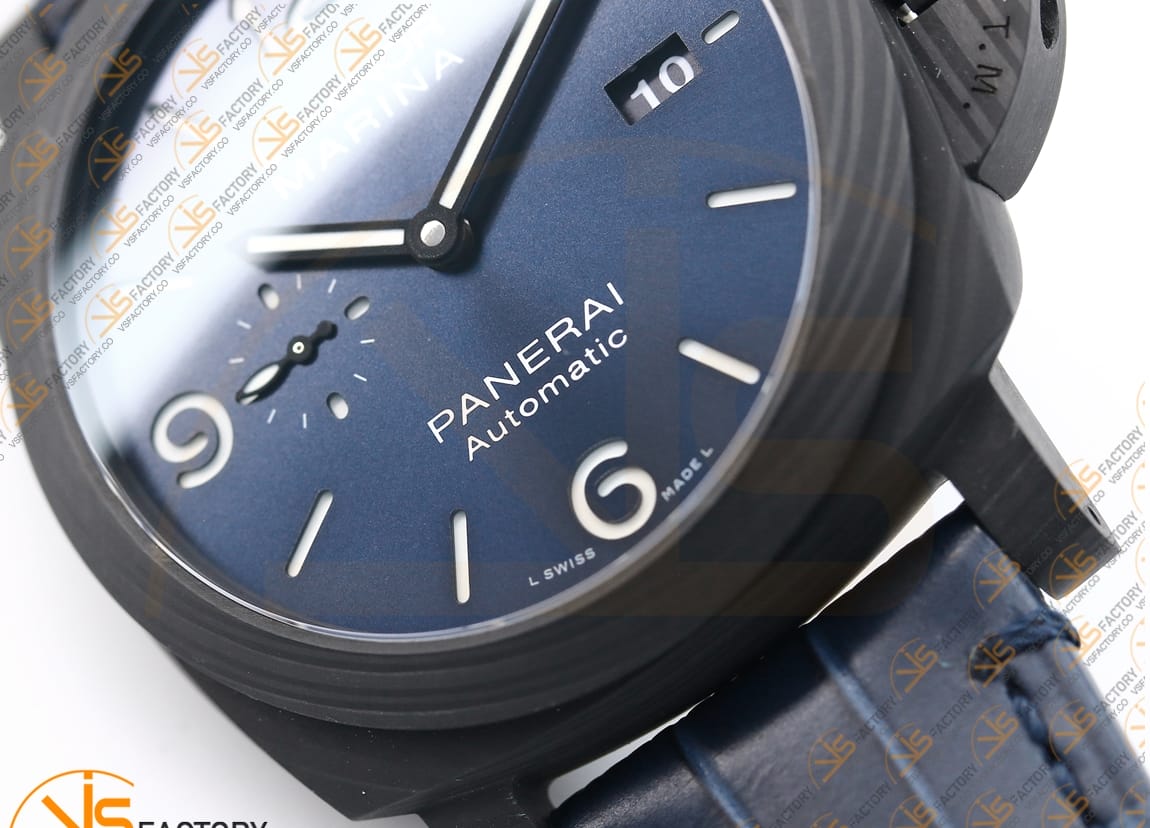 VS Factory Panerai Luminor Marina PAM1664 Blue Dial Carbotech P.9010 Movement - 图片 9