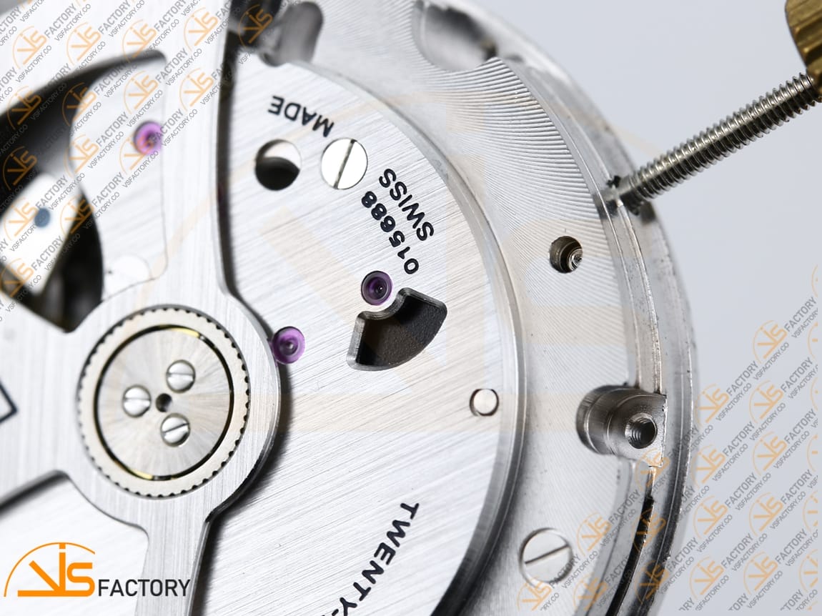 VS Factory Panerai Submersible PAM1543 White Dial Blue Nylon Rubber Strap P.900 Movement - 图片 19