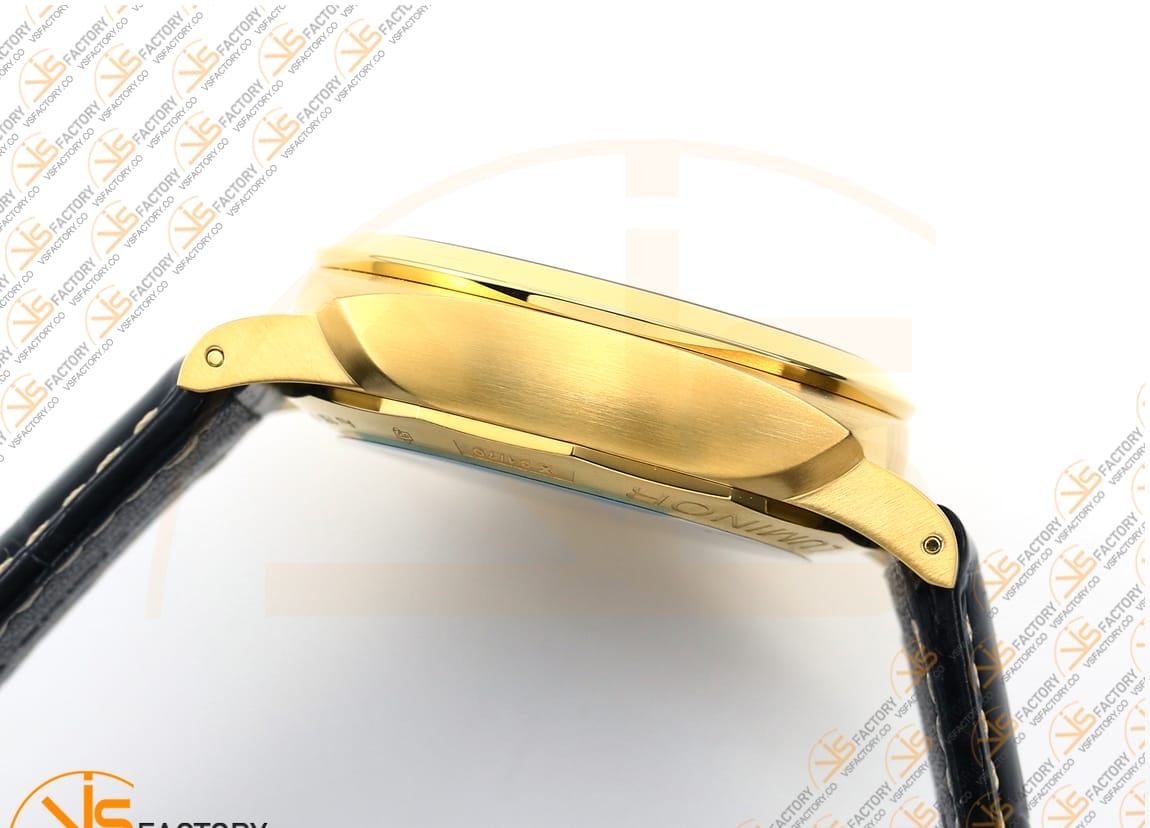 VS Factory Panerai PAM1115 Luminor Marina Black Dial Yellow Gold Case P9010 Movement - 图片 10