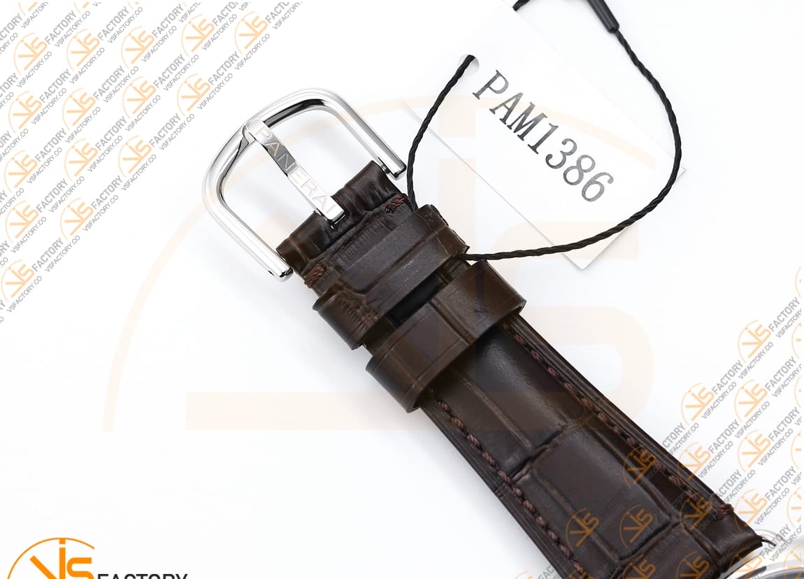 VS Factory Panerai Radiomir PAM1386 Green Dial Stainless Steel P.900 Movemen - 图片 12