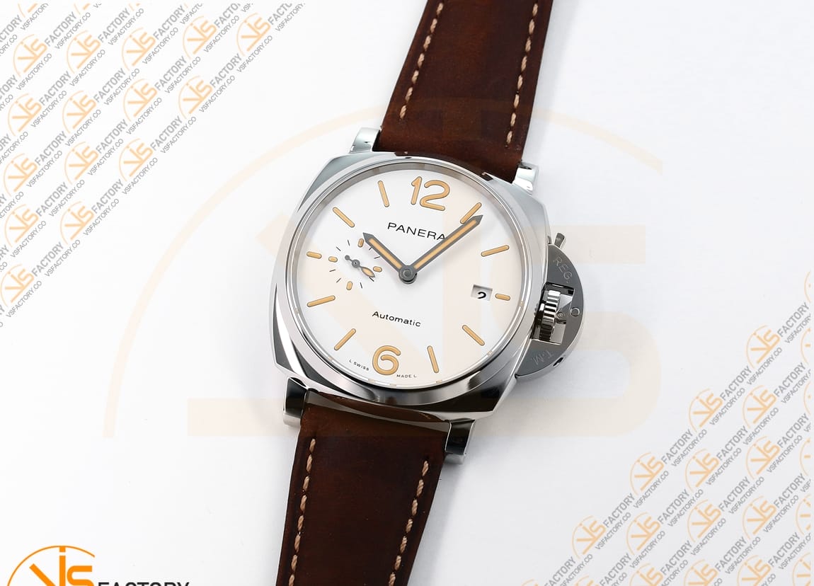 VS Factory Panerai Luminor Due PAM1046 White Dial Stainless Steel AXXXIV Movement - 图片 4