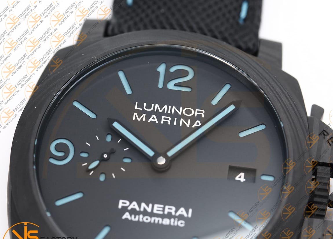 VS Factory Panerai Luminor Marina PAM1661 Black Dial Carbotech P.9010 Movement - 图片 7