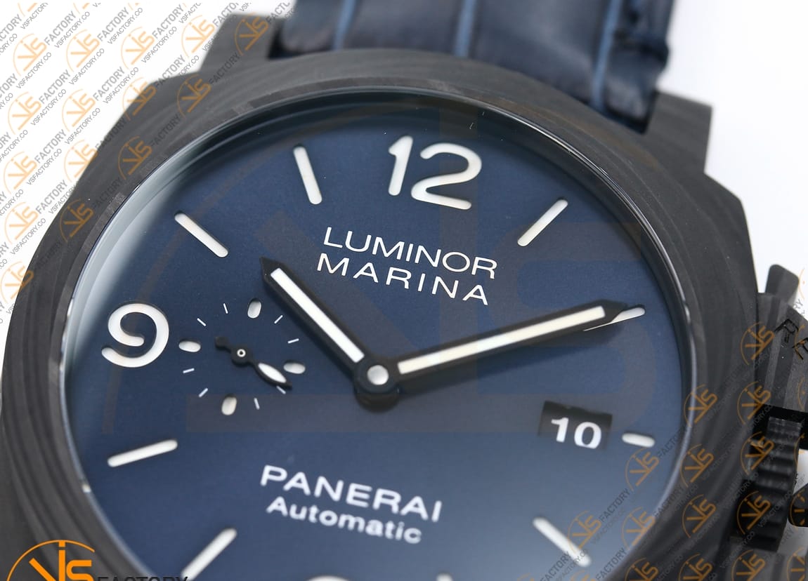 VS Factory Panerai Luminor Marina PAM1664 Blue Dial Carbotech P.9010 Movement - 图片 7