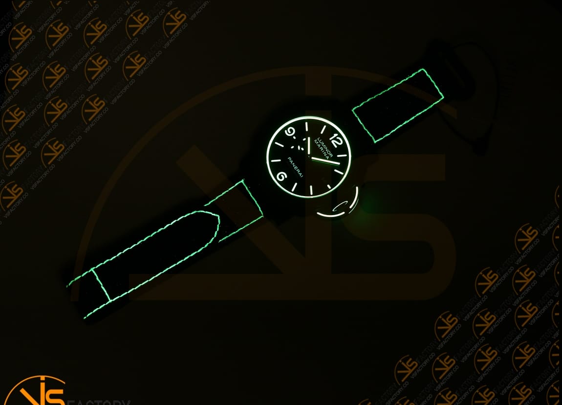 VS Factory Panerai Luminor Marina PAM1118 Blue Dial Forged Carbon P.9010 Movement - 图片 16