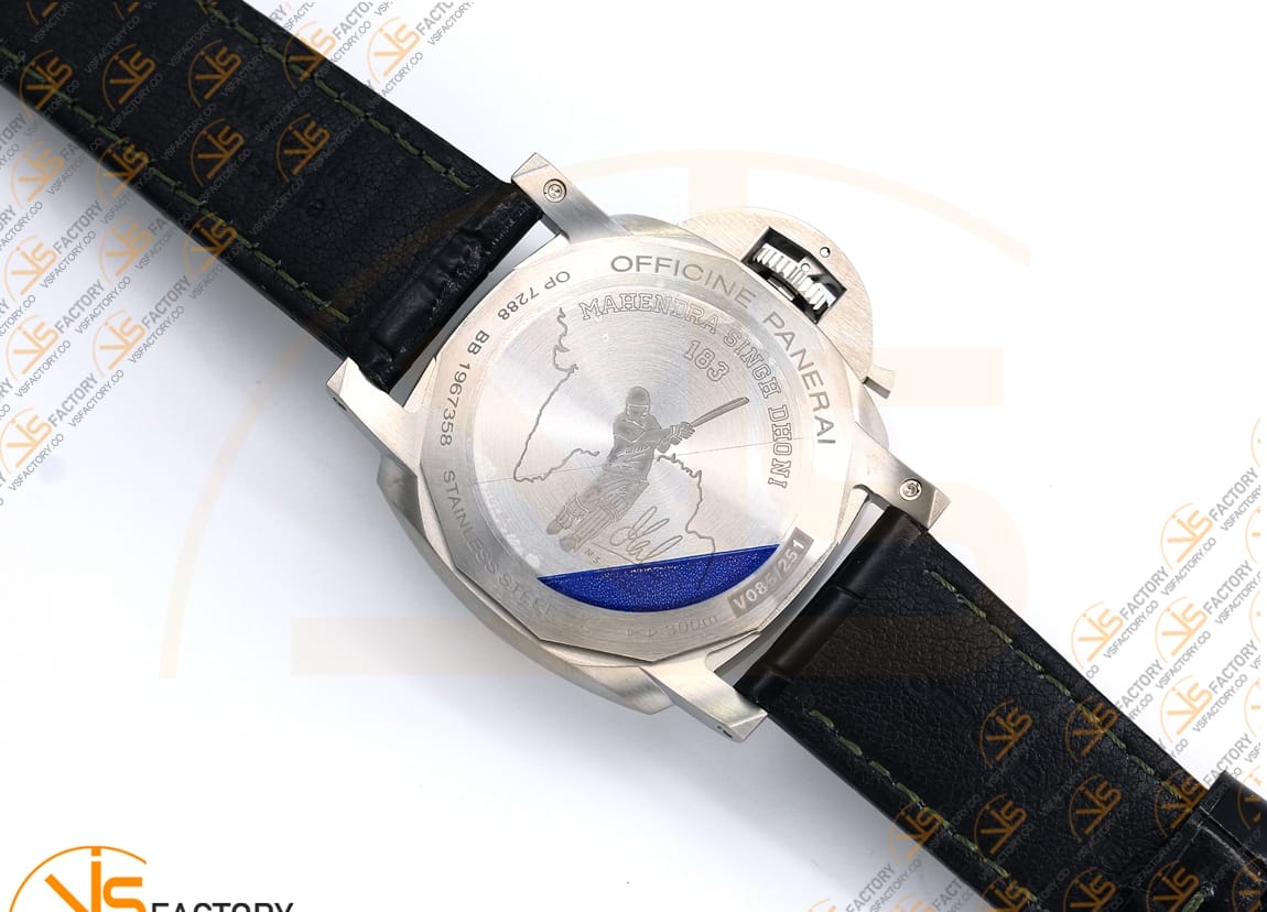 VS Factory Panerai PAM1056 Luminor GMT Green Dial Steel Case P9011 Movement - 图片 13