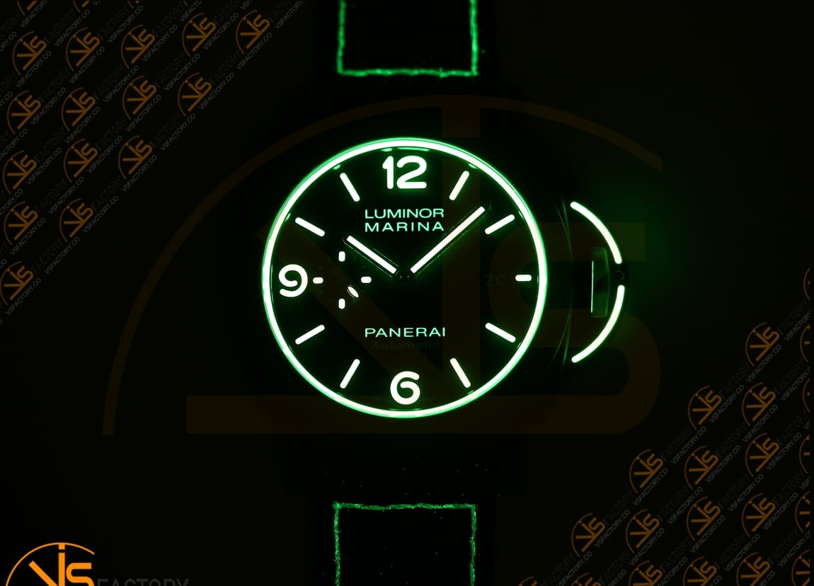 VS Factory Panerai Luminor Marina PAM1119 Blue Dial Forged Carbon Nylon P.9010 Movement - 图片 15