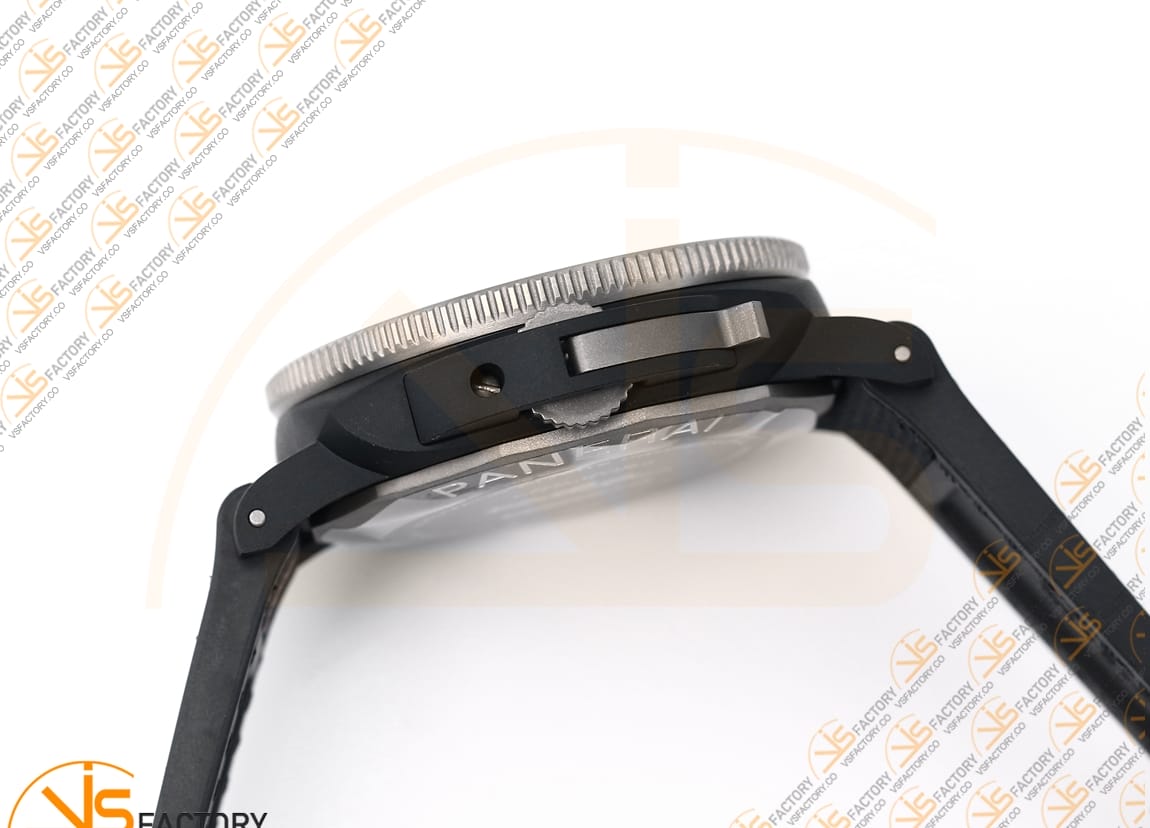 VS Factory Panerai Submersible PAM1543 White Dial Blue Nylon Rubber Strap P.900 Movement - 图片 10