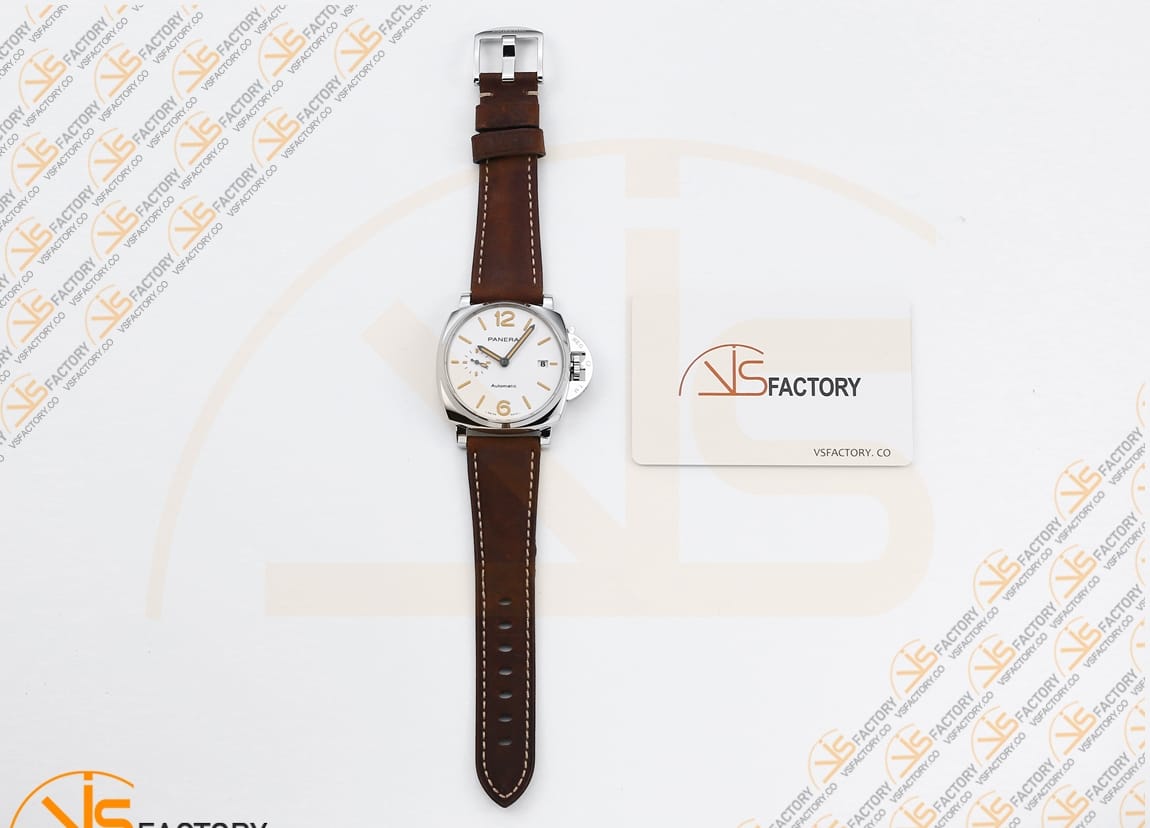 VS Factory Panerai Luminor Due PAM1046 White Dial Stainless Steel AXXXIV Movement - 图片 2