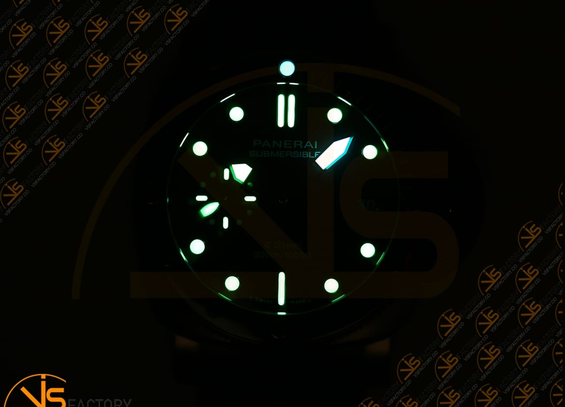 VS Factory Panerai Submersible PAM1288Y Gray Dial Steel P.900 Movement - 图片 14