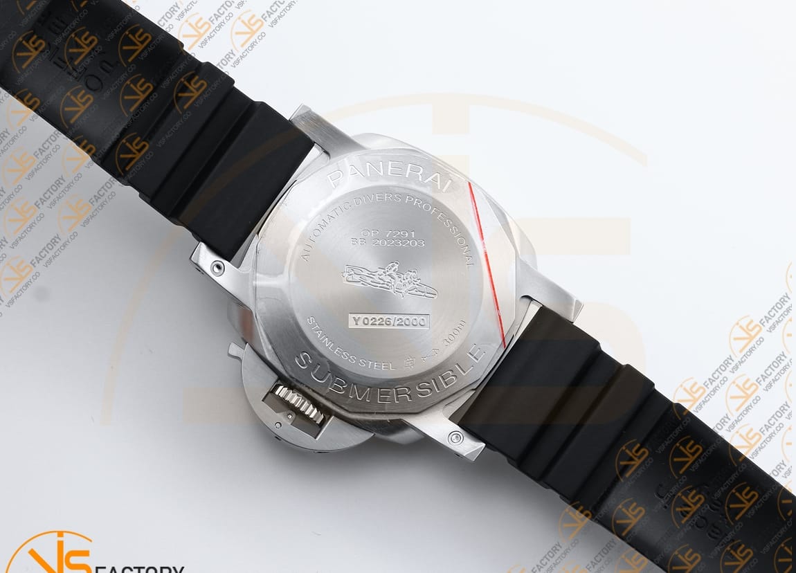 VS Factory Panerai Submersible PAM2223 White Dial Steel P.900 Movement - 图片 13