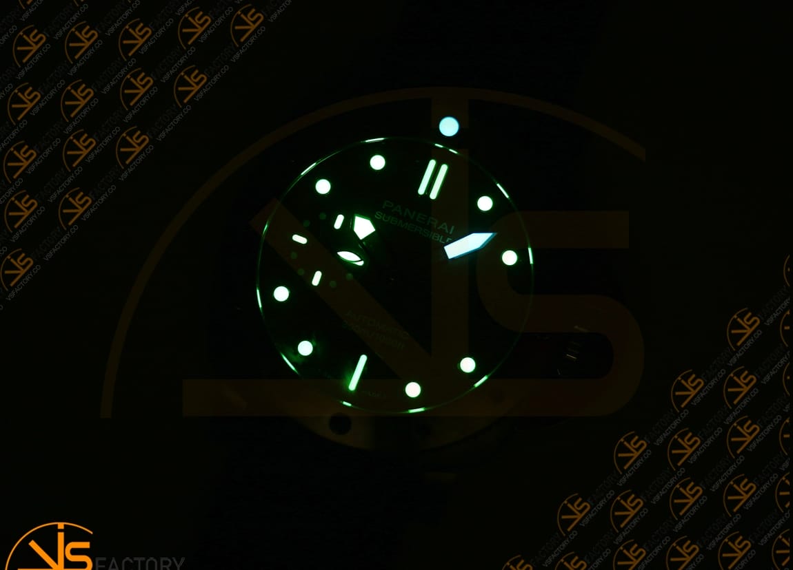 VS Factory Panerai Submersible Verde Militare PAM1055 Green Dial Steel P.900 Movement - 图片 14