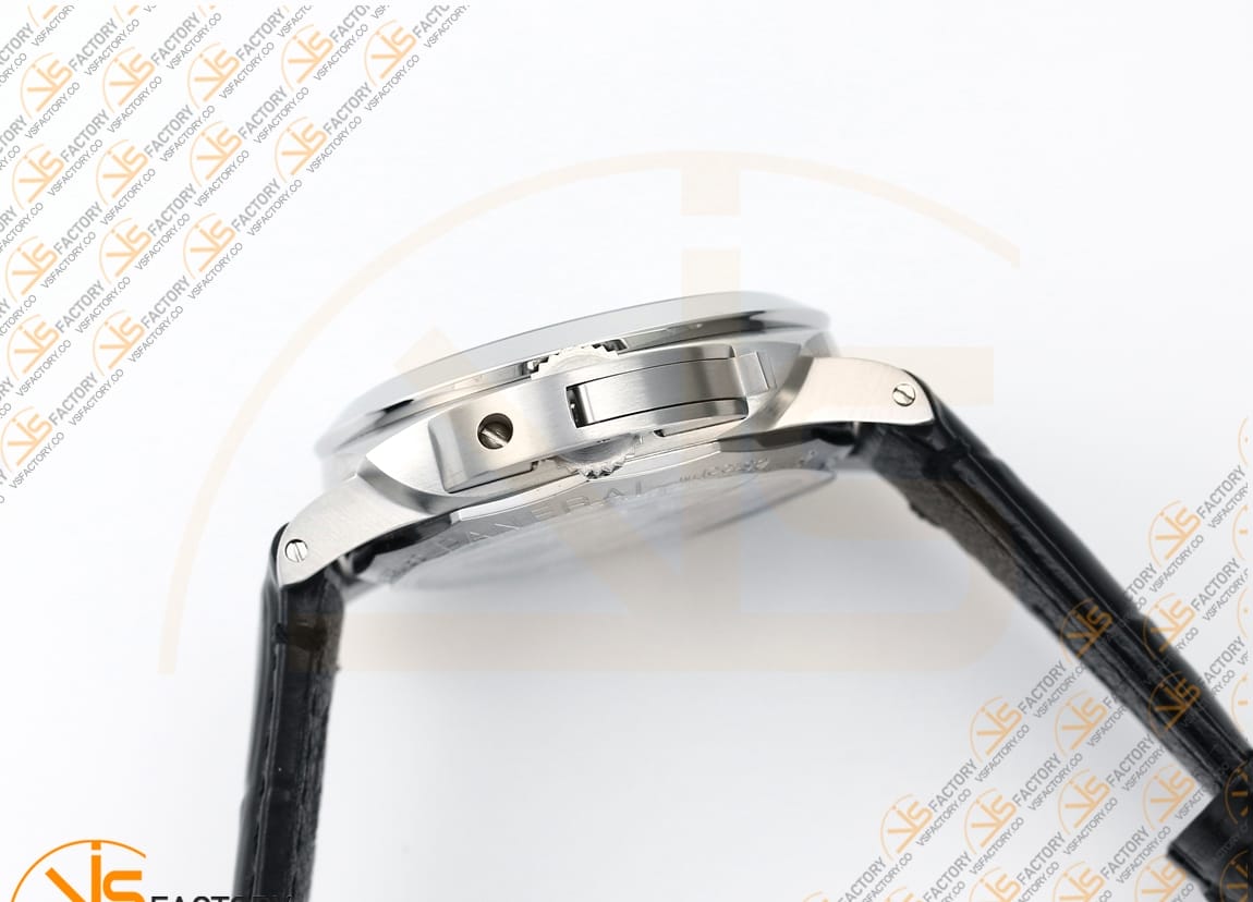 VS Factory Panerai Luminor Quaranta BiTempo PAM1365 Black Dial Stainless Steel Rubber P.900 Movement - 图片 10