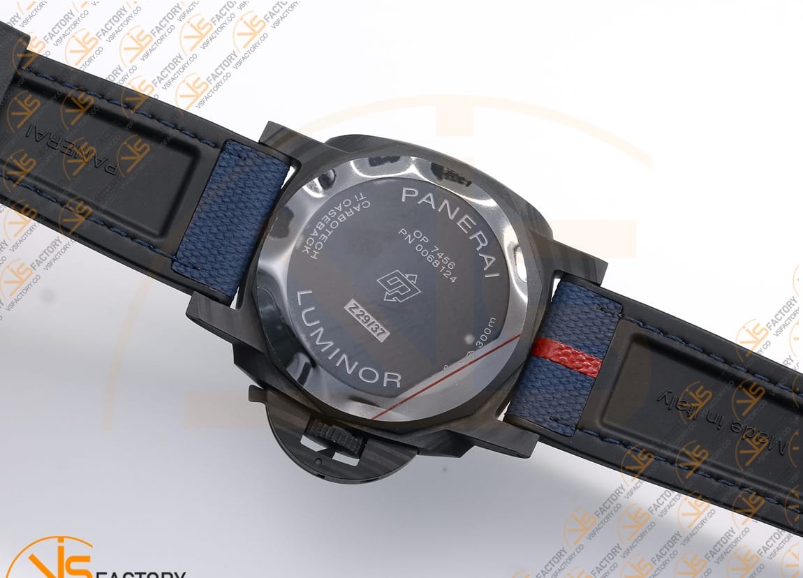 VS Factory Panerai Submersible PAM1529 Luna Rossa Carbotech Blue Fabric P9010 Movement - 图片 12