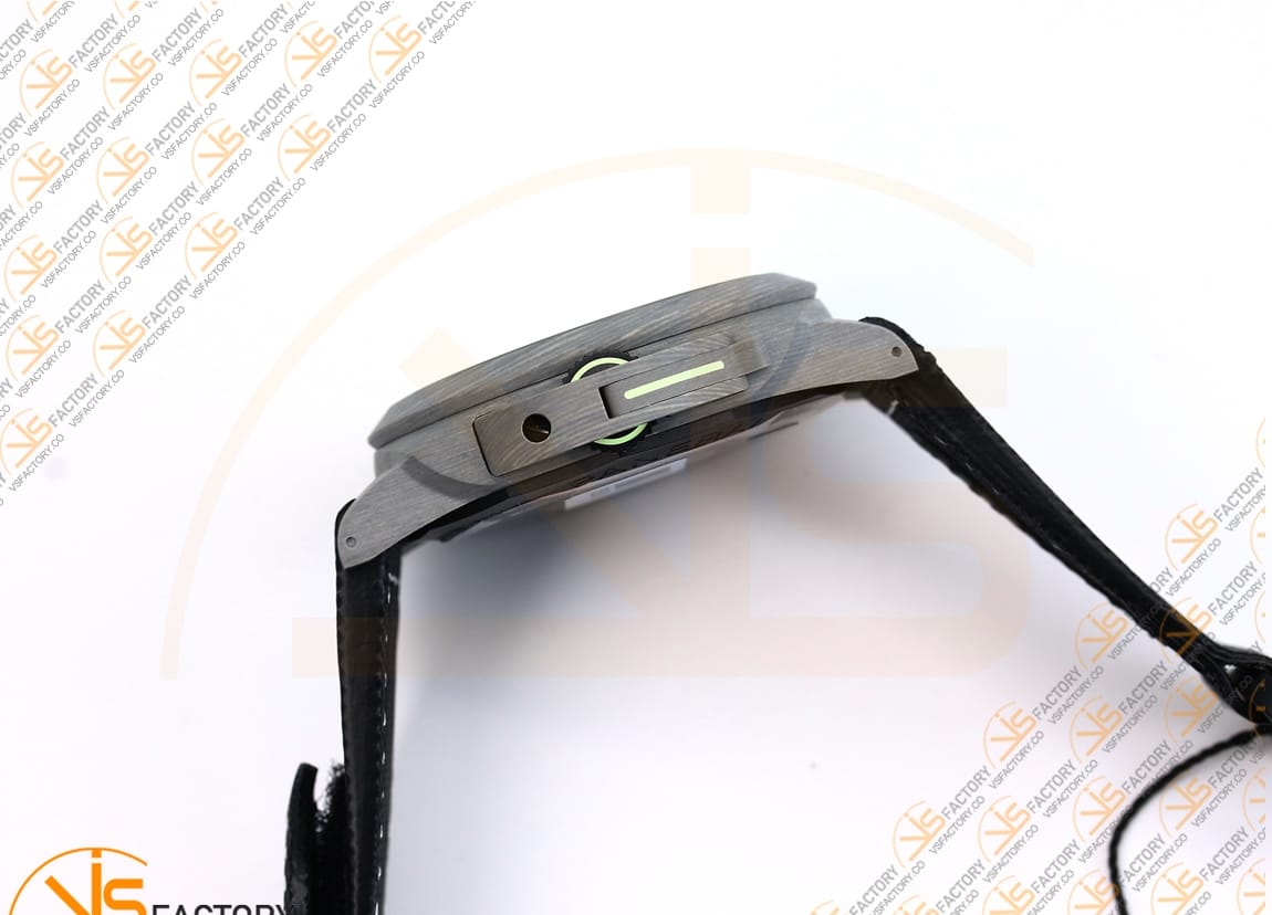 VS Factory Panerai Luminor Marina PAM1119 Blue Dial Forged Carbon Nylon P.9010 Movement - 图片 10