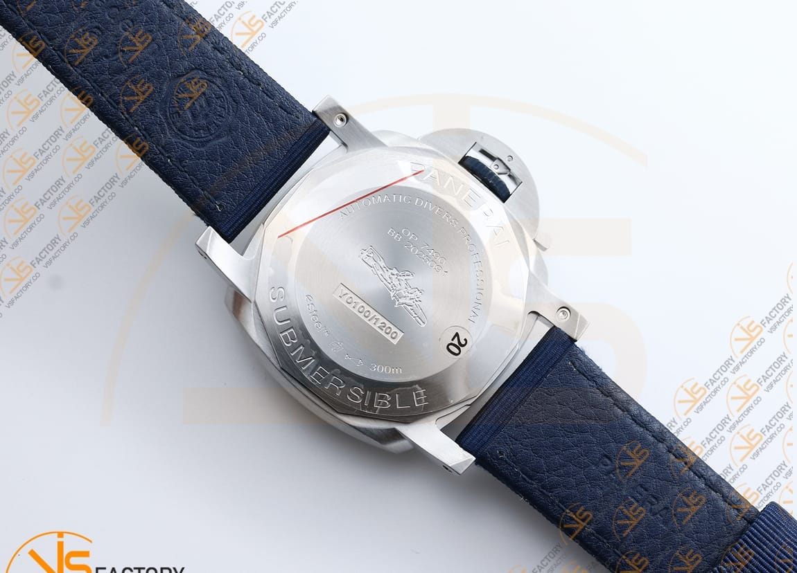 VS Factory Panerai Submersible PAM1289Y Blue Dial Steel P.900 Movement - 图片 12